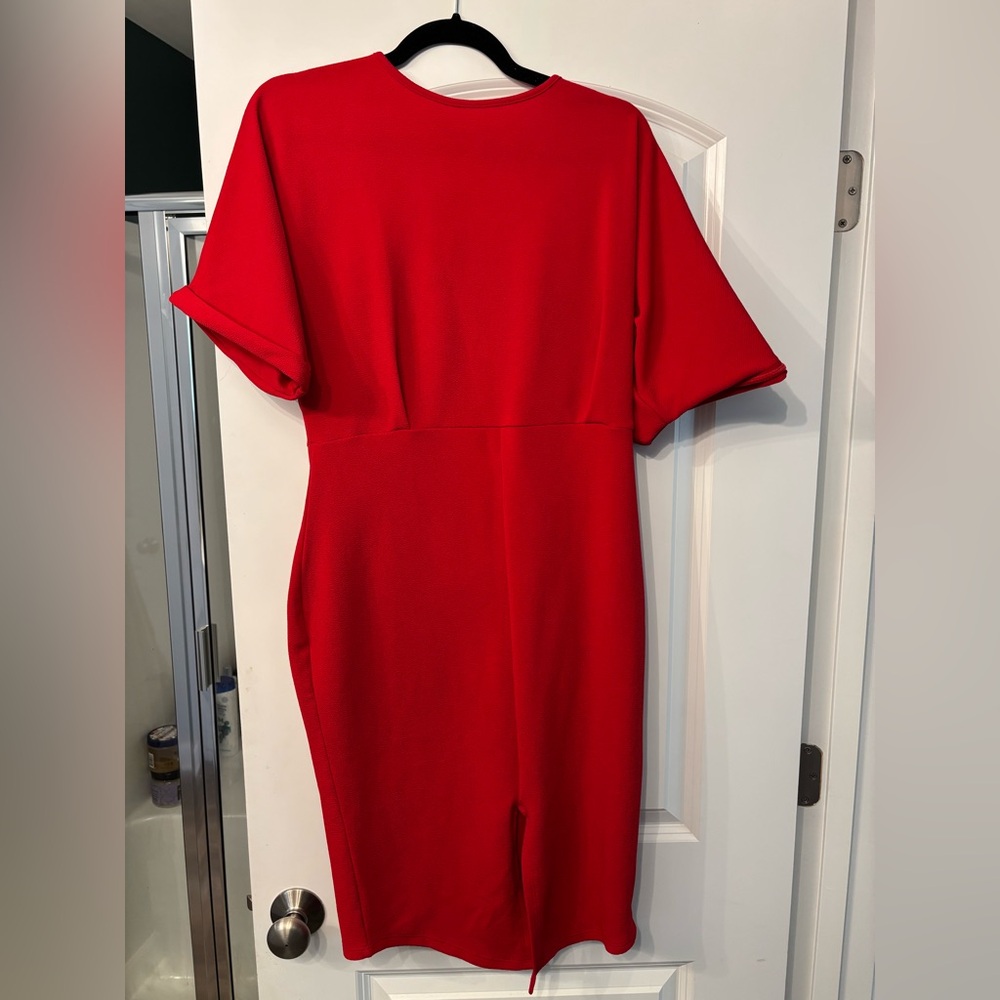Boohoo Red Dress
